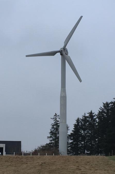 30 m tube tower for wind turbine